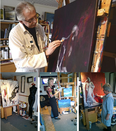 Maleri kursus hos Galleri 61